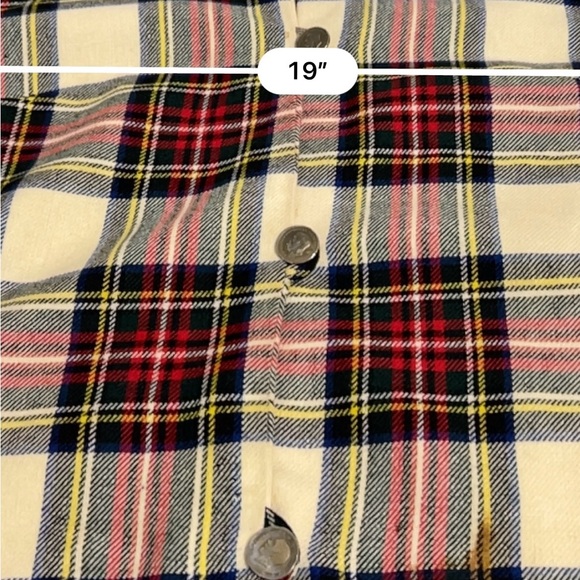 Plaid Button-Up Jacket - Picture 3 of 6
